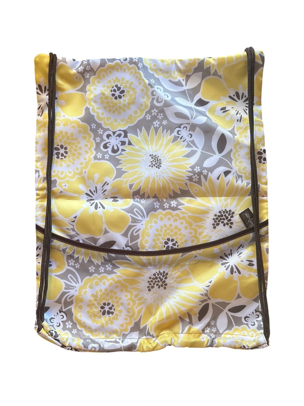 Thirty-one Cinch Sac/Drawstring Bag - “Awesome Blossom”